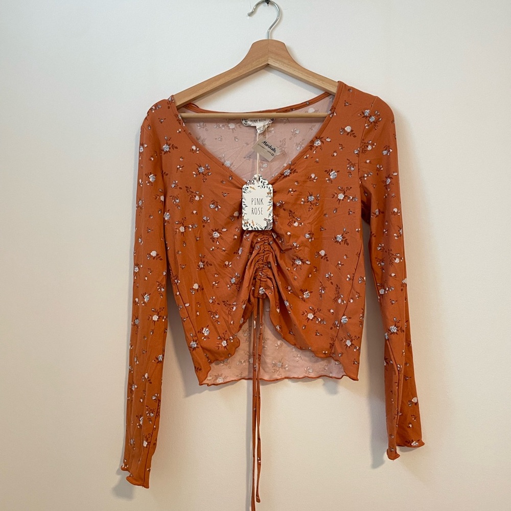 “Pink Rose” Top size L